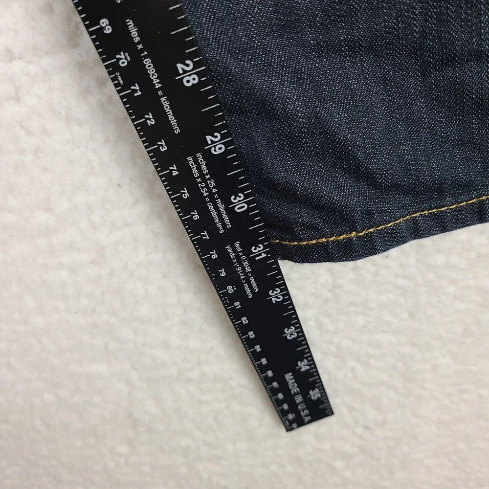 Levi's 508 Jeans Mens 30x32 Regular Tapered Fit‎ Blue Dark Wash